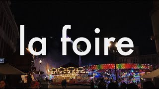 VLOGEMBER ep 8  LA FOIRE 🎡 [upl. by Comyns]