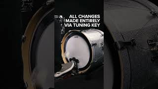 Quick bass drum tuning changes from the throne  WTS Drums [upl. by Rondi]