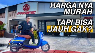 TEST SAMPAI BATERAI HABIS MOTOR LISTRIK TERMURAH Exotic Vito by Pacific [upl. by Mossberg183]