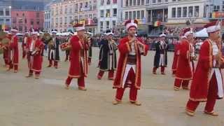 İznik Mehter ve Kılıç Kalkan Takımı Belçika Mons Konseri Giriş [upl. by Connor]