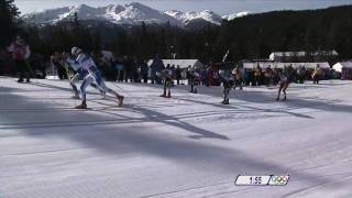 Cross Country Skiing Men Sprint Classic Final Complete Event  Vancouver 2010 [upl. by Elocn]