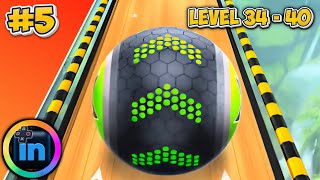 Going Balls Gameplay Level 34 to 40 ingamingchannel gaming goingballs 5 [upl. by Hatcher]