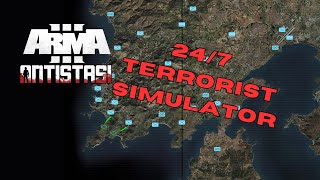 Arma 3 Antistasi  The 247 Terrorist Simulator arma3 antistasi multiplayer milsim tactical [upl. by Nylednarb]