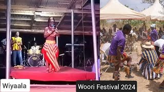 Wiyaala Performs at Woori Festival 2024 [upl. by Neelyaj]