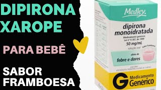 DIPIRONA MONOIDRATADA PARA BEBÊ medicamentoprabebe [upl. by Adnic]