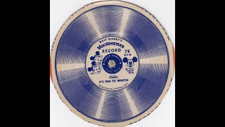 Wheaties 78 RPM Cereal Box Record Its Fun To Whistle [upl. by Vieva]