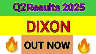 DIXON TECHNOLOGIES Q2 results 2025  DIXON TECHNOLOGIES results today DIXON TECHNOLOGIES Share News [upl. by Burnard]