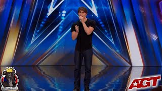 Alex Sampson Full Performance amp Intro  Americas Got Talent 2024 Auditions Week 6 S19E06 [upl. by Gilbertine]