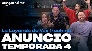 La Leyenda de Vox Machina  Anuncio cuarta temporada  Amazon Prime [upl. by Ken]