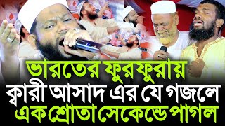 ক্বারী সাইদুল ইসলাম আসাদ  ভারতের ফুরফুরা শরীফে যে গজলে  এক শ্রোতা পাগল  Qari Saidul Islam Asad [upl. by Nevur]