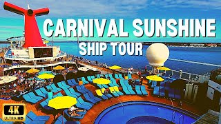 New Carnival Sunshine Full Ship Tour Deck By Deck  Ultimate Cruise Ship Tour 2023🚢 ⚓️ 🛳 [upl. by Donna312]