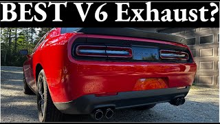 MBRP Catback Exhaust System for 36L Dodge Challenger V6 [upl. by Kampmeier]