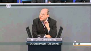 Gregor Gysi DIE LINKE Mut zum Aufbruch ins solare Zeitalter [upl. by Baugh]