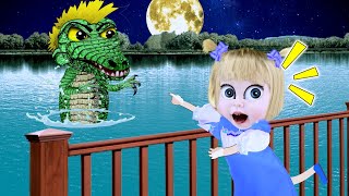 🔴PERIGO NO LAGO🔴 A CUCA VAI PEGAR🐊 NANA NENÉM🦕 MÚSICA INFANTIL🎵 CANÇÃO DE NINAR😴 PARA BEBÊ DORMIR🦕💤🎵 [upl. by Eannej498]