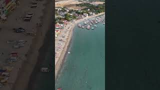 Matabungkay Beach Lian Batangas travel beachvibes djimini4pro sunset beach drone beachside [upl. by Sherry446]