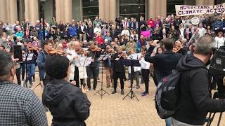 Ode to Joy for Climate Change Action  Flash Mob in Vancouver Canada [upl. by Aicined]