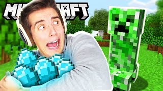 Denis Sucks At Minecraft  Episode 1 [upl. by Ahon]