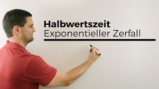 Halbwertszeit Exponentieller Zerfall  Mathe by Daniel Jung [upl. by Sarid]