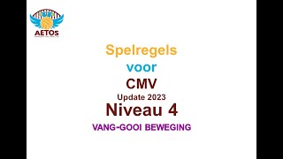 Spelregels CMV Niveau 4 2023 [upl. by Radbun602]