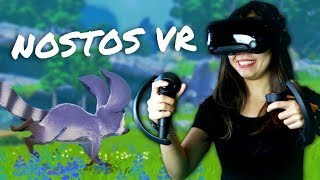 NOSTOS  Open World VR MMO Game Beta Gameplay [upl. by Chloe]