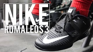 Nike Romaleos 2 vs Nike Romaleos 3  First Impression [upl. by Poulter]