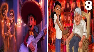 8 Escenas Eliminadas amp Finales Alternativos de Coco Pixar Que No Viste [upl. by Gregg]