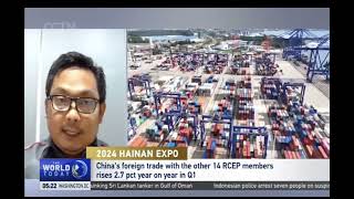 CGTN TV Asia Today  ChinaASEAN Relationship on Mitigating Trade Barrier and Logistic Cost [upl. by Steiner]