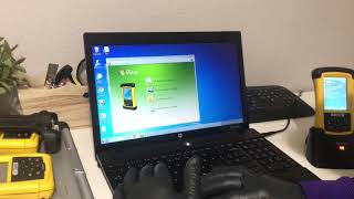 Installing Survey Pro Software on a Trimble Recon data collector with Windows 6 Mobile [upl. by Melvina]