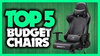 Best Budget Gaming Chairs in 2020 Top 5 Picks Reviewed [upl. by Htidirrem765]