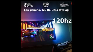 Philips Hue Sync Box  How To Get 4k 120hz  Game And Movie Test [upl. by Zahavi]