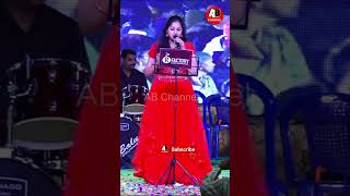 Singer Sri Lalitha Anathineeyara hara Song  Yanam Peoples Festival 2023  Yanam Flower Show 2023 [upl. by Parnas]