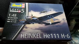 148 Scale German Heinkel He111 Medium Bomber Commission Build Video [upl. by Faulkner]