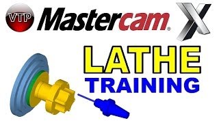 MasterCAM X1X7 LATHE  Creating Circles and Arcs  vtprosnet [upl. by Litch]