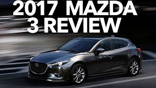 2017 Mazda 3 Full Review Crazy Headlights and Road Test [upl. by Namlas]