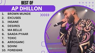 AP Dhillon all songs  AP Dhillon new songs  New Punjabi songs 2024 apdhillon [upl. by Abehshtab]