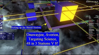 Onawayjoe Avorion Targeting Science 48 in 3 Stations V 8 [upl. by Amr762]