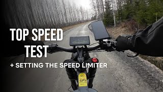 EKX X21 Speed test and how to quick switch the limiter [upl. by Kalbli]