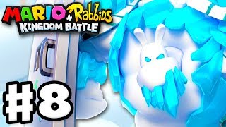 Mario  Rabbids Kingdom Battle  Gameplay Walkthrough Part 8  Icicle Golem Boss Fight [upl. by Archibold694]