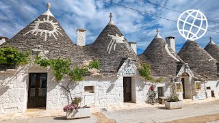 The ConeShaped Houses of Alberobello Italy and Harran Turkey [upl. by Neros54]