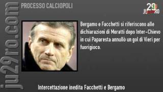 Intercettazioni Inedite Bergamo e Facchetti 27105 [upl. by Euqinor188]