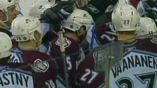 Joe Sakic Scores His 600th Career Goal [upl. by Mitch]