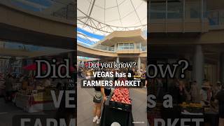 A Farmers Market in VEGAS  Summerlin mall vegas shortstravel travelfood lasvegaslocals [upl. by Jacquenette]