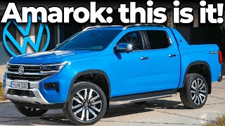 New Amarok IN FULL different enough to Ranger Volkswagen Amarok 2023 full specs and engines [upl. by Yager91]