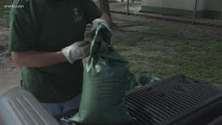 How To Properly Fill and Stack Sandbags to Protect Property [upl. by Yeo]