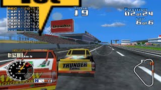 Maximum Speed  Atomiswave to Dreamcast Port  Truck  Thunder Racing  Full Race [upl. by Gally]