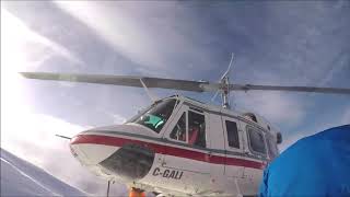 April Heli Skiing Action  Bobbie Burns  CMH Heli Skiing in Canada [upl. by Tobey]