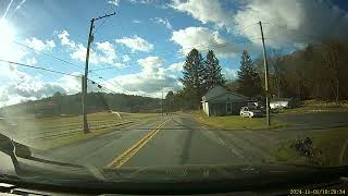 Car Dash Cam 199  DallasPA Fall Drive [upl. by Aicargatla871]