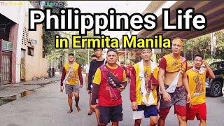 Nazareno fiesta Life in Ermita Manila Philippines 🇵🇭 my walking tour adventures [upl. by Choong]