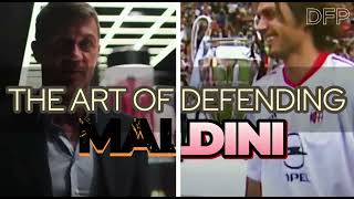 Maldini The Art Of Defending maldini football soccer dubai italy acmilan [upl. by Trilly]