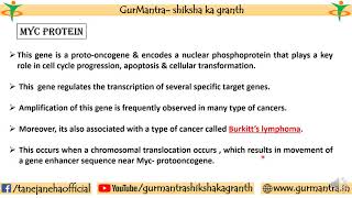 MOLECULAR BASIS OF CANCER PART2  EXAMPLES OF PROTOONCOGENESCANCER BIOLOGY [upl. by Gans760]